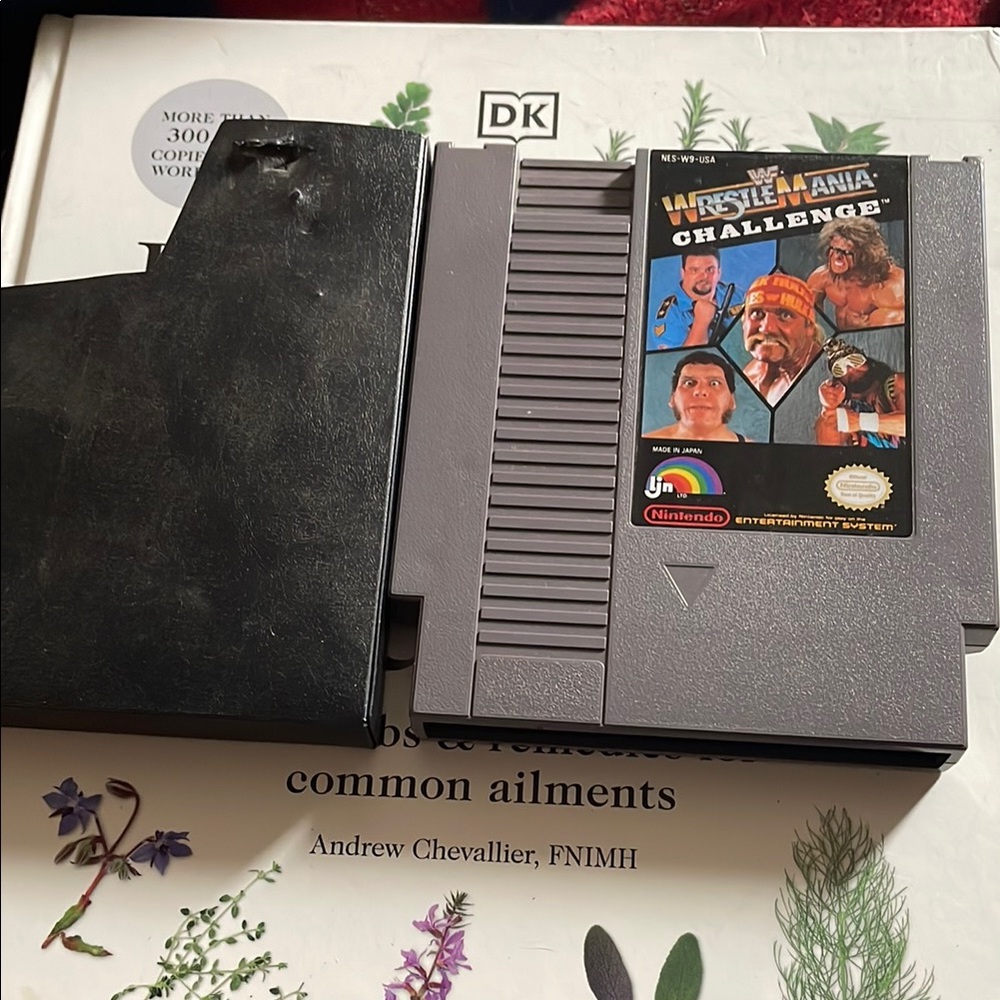 Nintendo WrestleMania Challenge Game Cartridge - Hulk Hogan